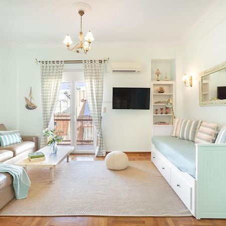 Bright, Calming Retreat With A Balcony Near Metro! Leilighet Athen Eksteriør bilde