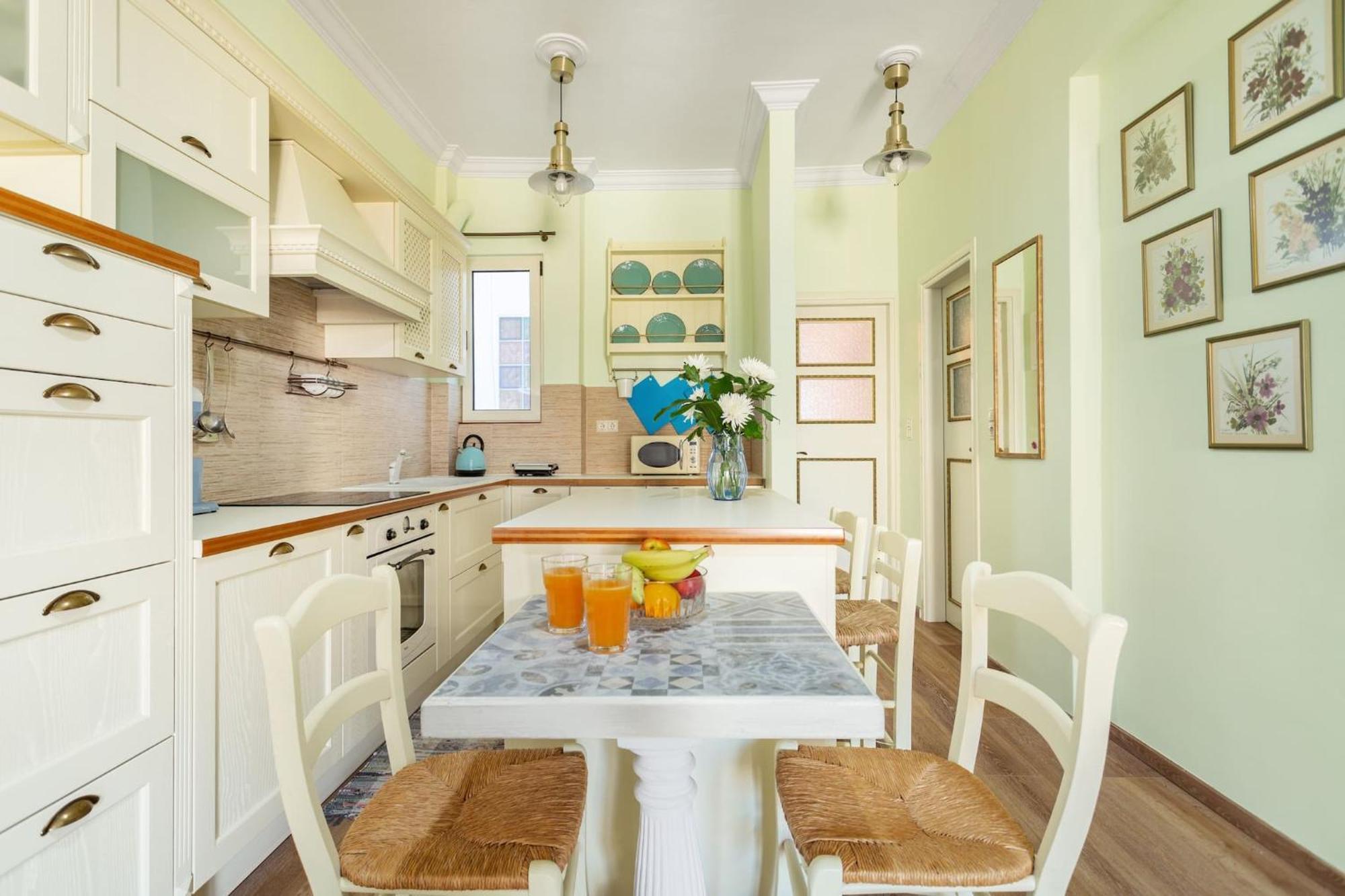Bright, Calming Retreat With A Balcony Near Metro! Leilighet Athen Eksteriør bilde